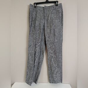 Banana Republic Linen Pants – The Martin Fit – Size 8P – Gray Lightweight Trouse